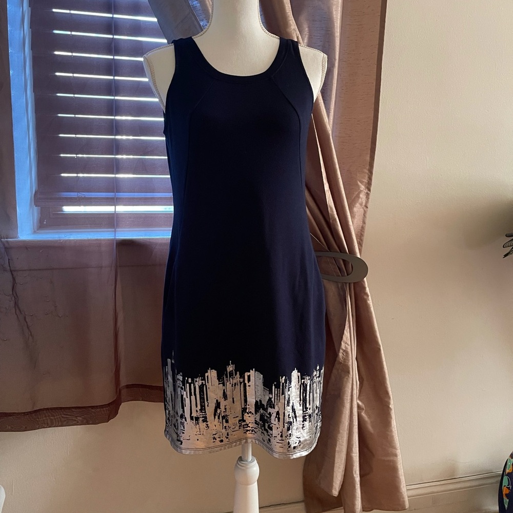 NY&CO Woman’s Casual Navy Blue Dress 👗, Used in excellent condition